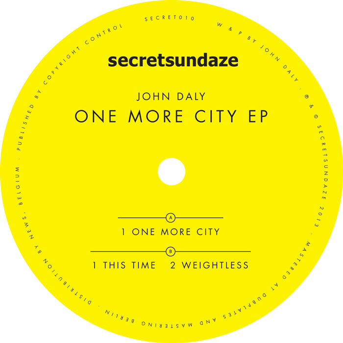 John Daly - One More City EP