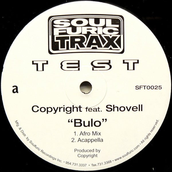 Copyright Feat. Shovell - Bulo