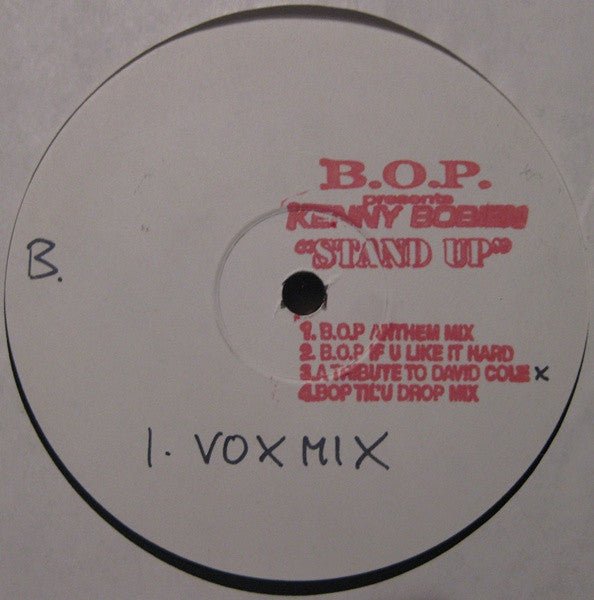 B.O.P. Presents Kenny Bobien - Stand Up