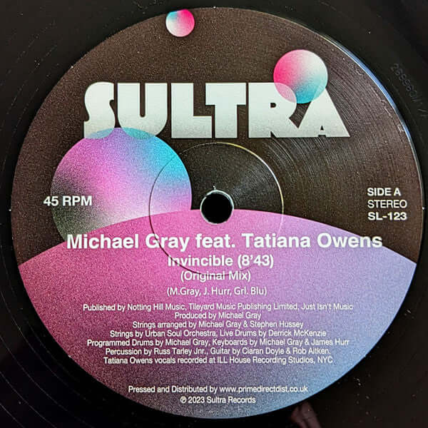 Michael Gray Featuring Tatiana Owens - Invincible / You Got To Remember