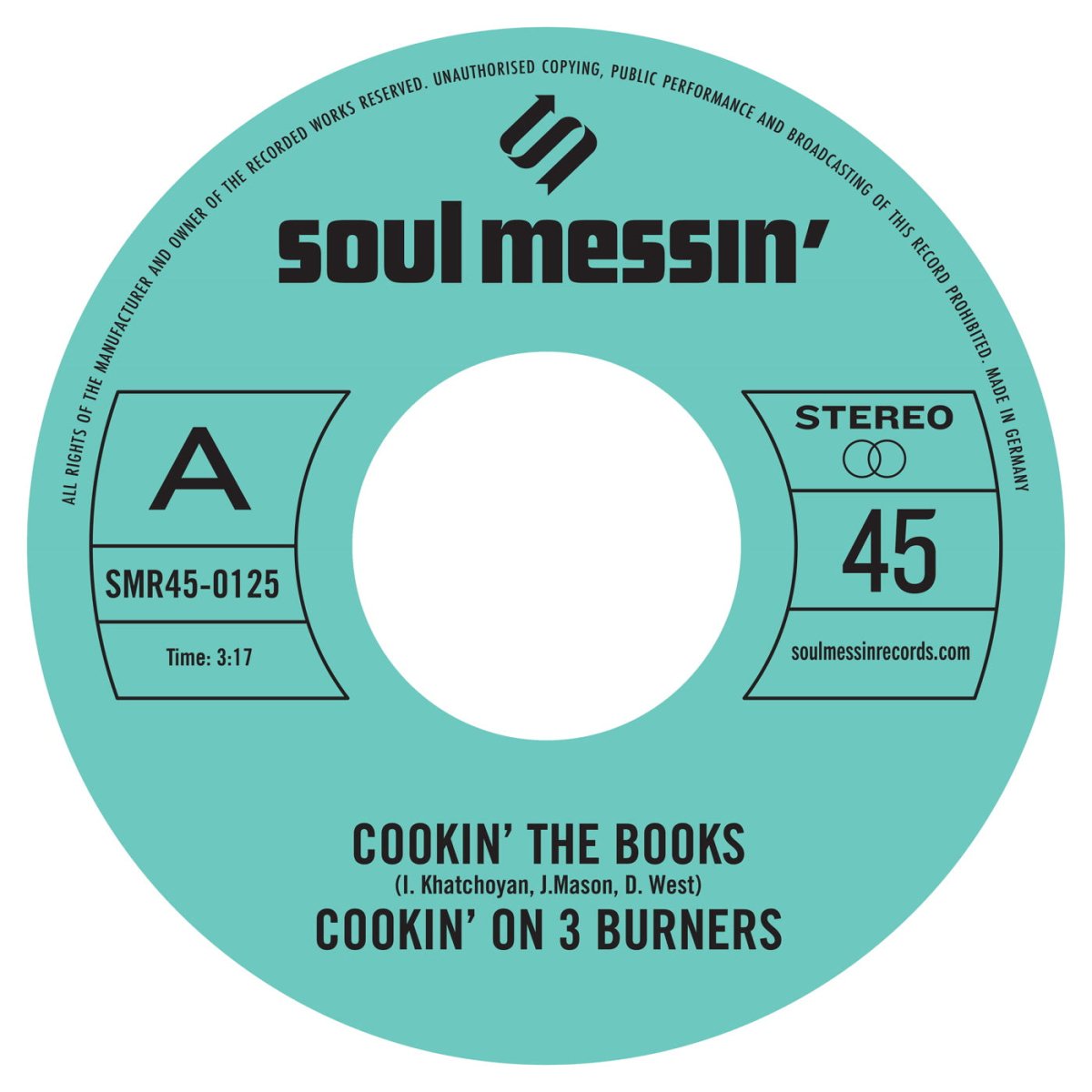 Cookin' On 3 Burners - Cookin' The Books
