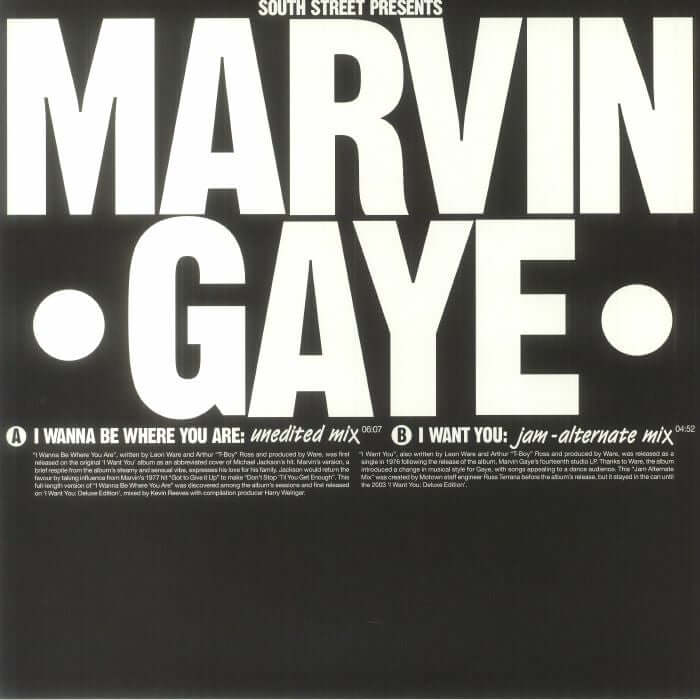Marvin Gaye - I Wanna Be Where You Are