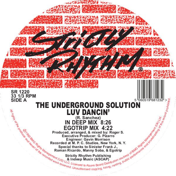 The Underground Solution - Luv Dancin'