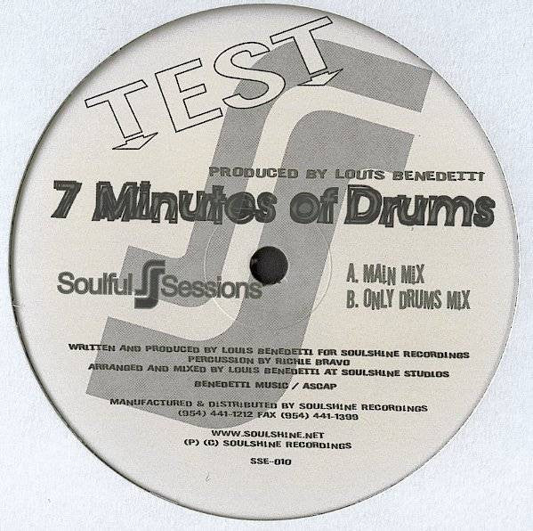 Louis Benedetti - 7 Minutes Of Drums