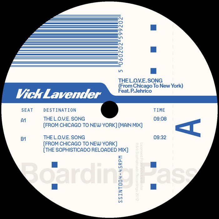 Vick Lavender - The L.O.V.E. Song (From Chicago To New York)