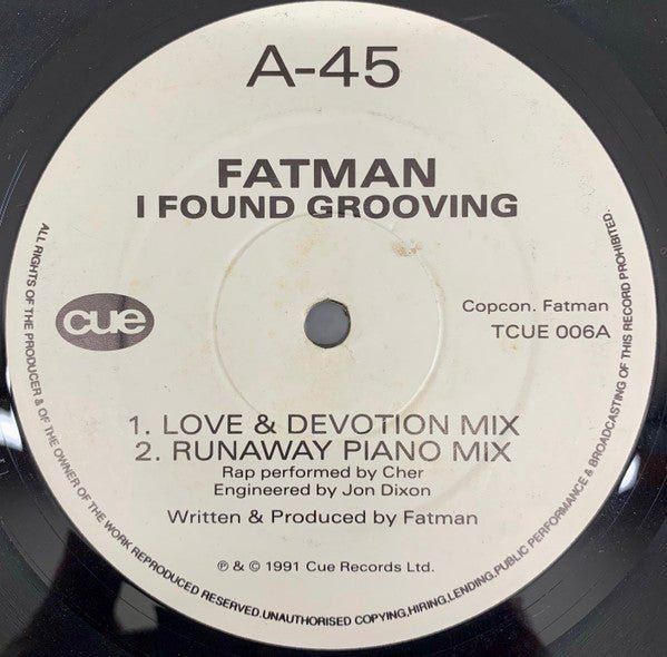 Fatman - I Found Grooving
