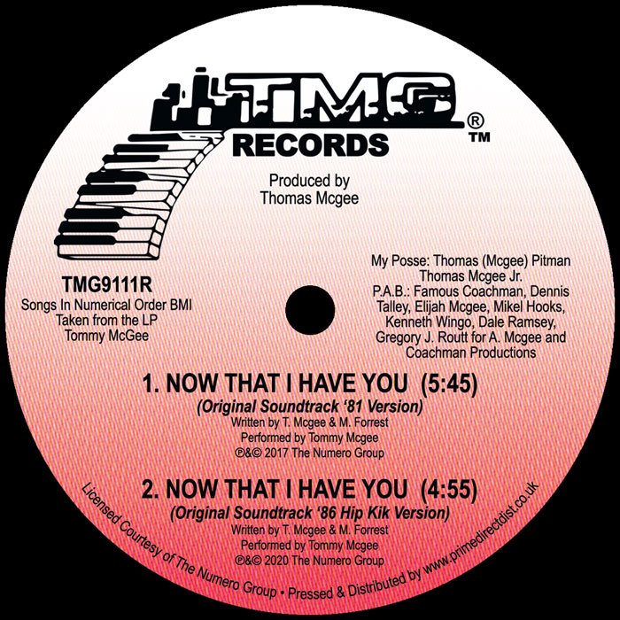 Tommy McGee - Now That I Have You