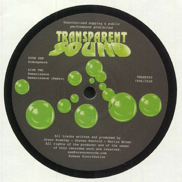 Transparent Sound - Atmosphere / Remanisance