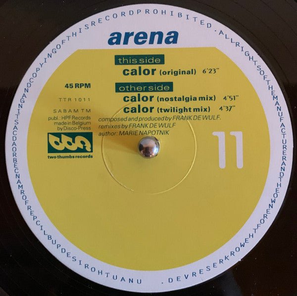 Arena - Calor