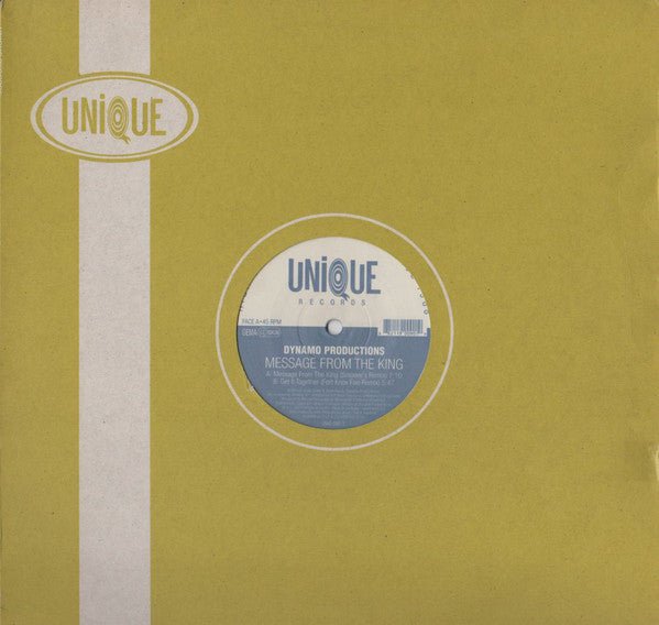 Dynamo Productions - Message From The King