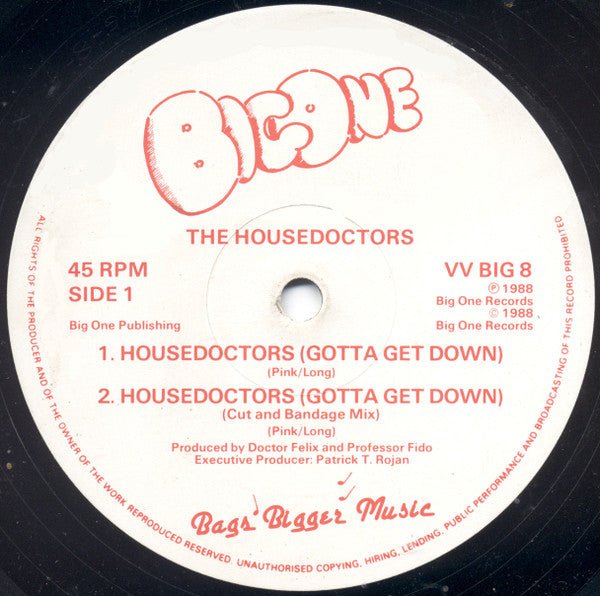 The Housedoctors - Housedoctors (Gotta Get Down)