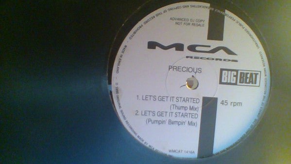 Precious - Let's Get It Started